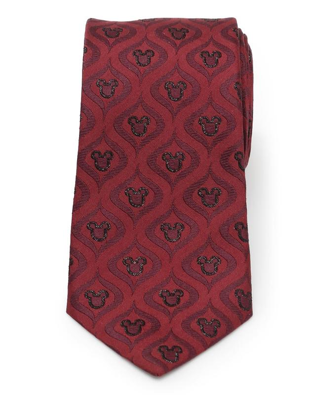 Mens Mickey Mouse Silk Tie Product Image