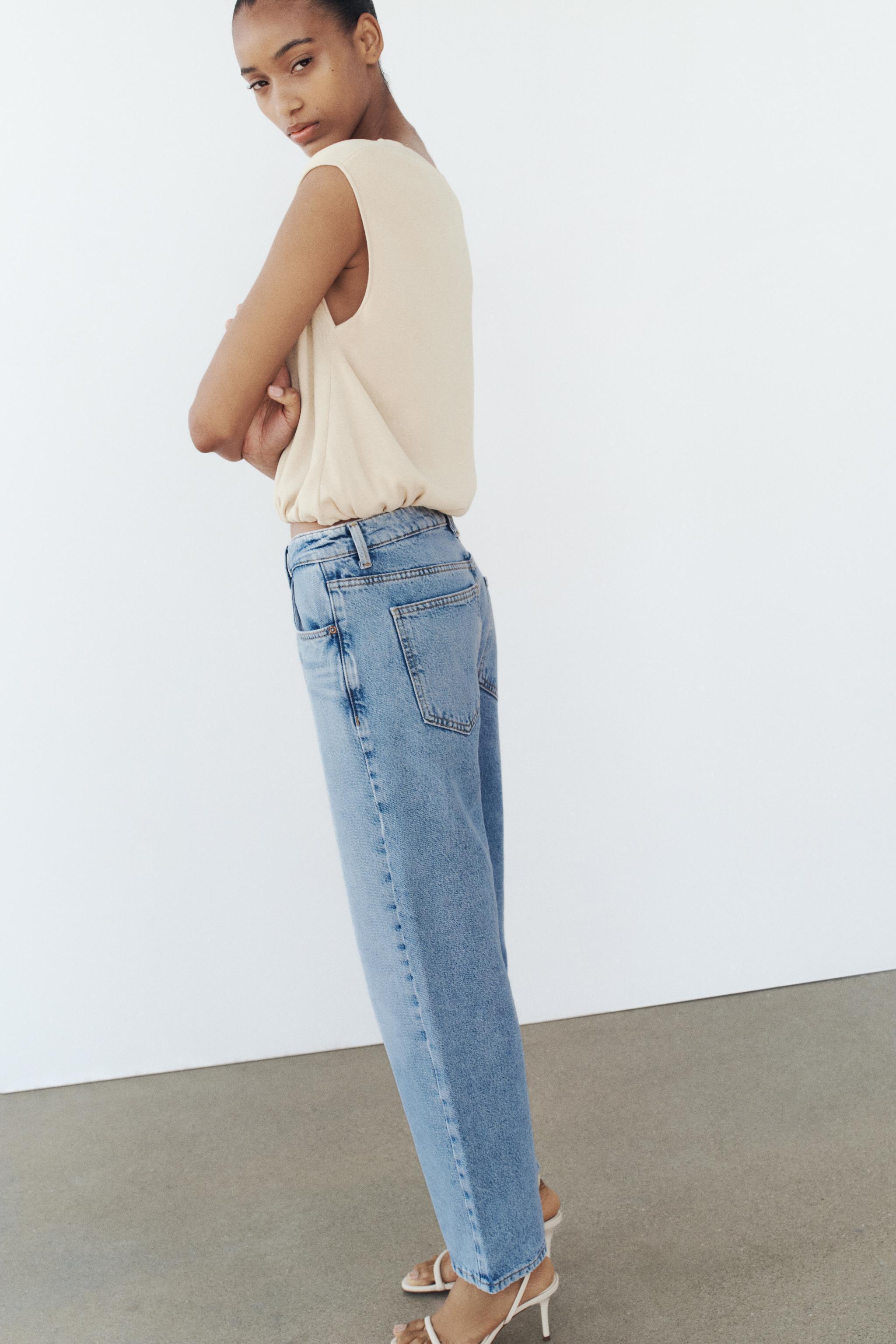 Z1975 HIGH-WAISTED CROPPED STRAIGHT JEANS Product Image