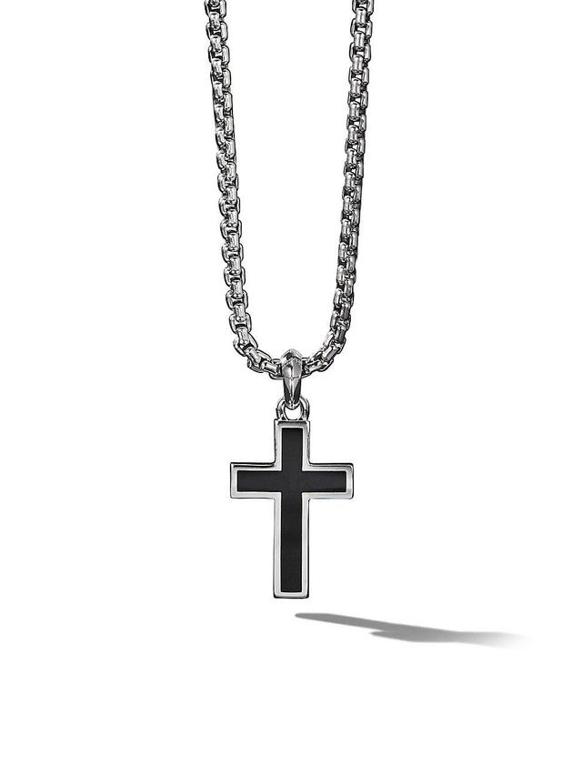 David Yurman Exotic Stone Cross with Black Onyx Product Image