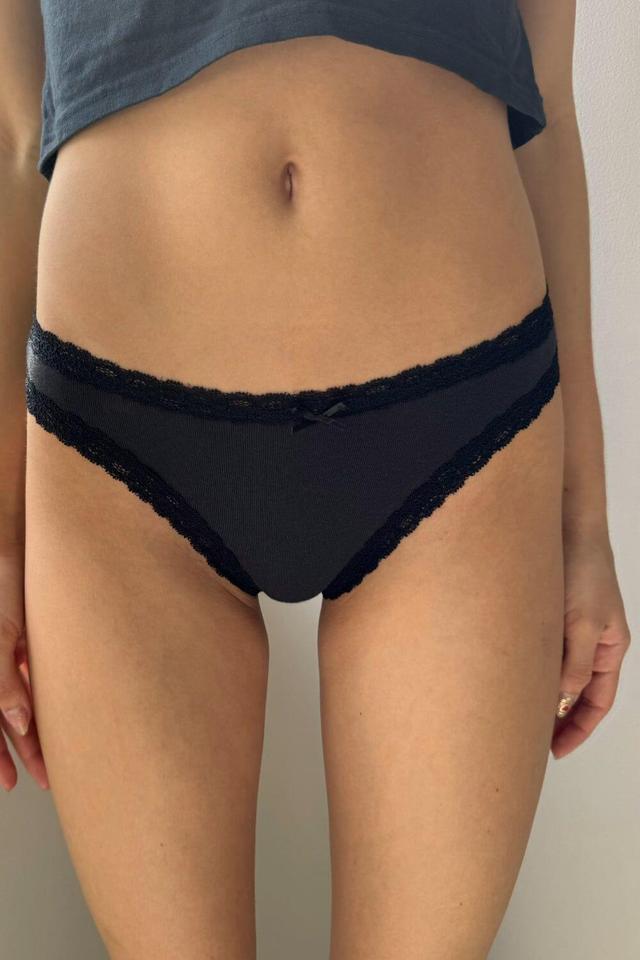 Black Lace Underwear Product Image