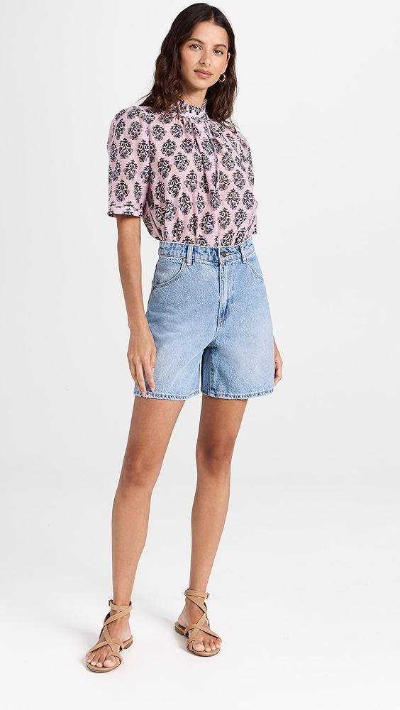 Alix of Bohemia Winnie Pink Lily Shirt | Shopbop Product Image