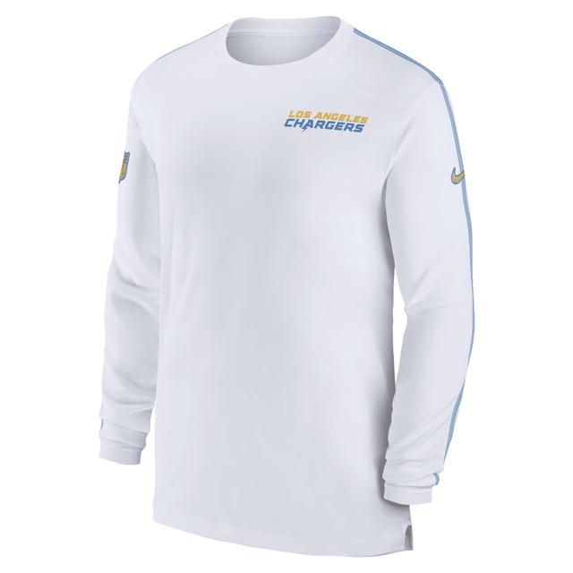 Los Angeles Chargers Sideline Coach Nike Mens Dri-FIT NFL Long-Sleeve Top Product Image