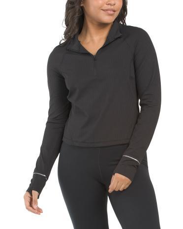 Flex Quarter Zip Top For Women Product Image