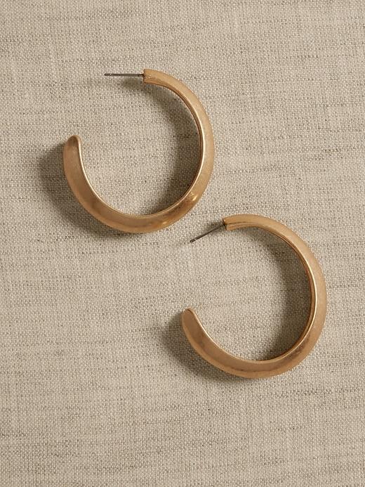 Classic Hoop Earrings Product Image