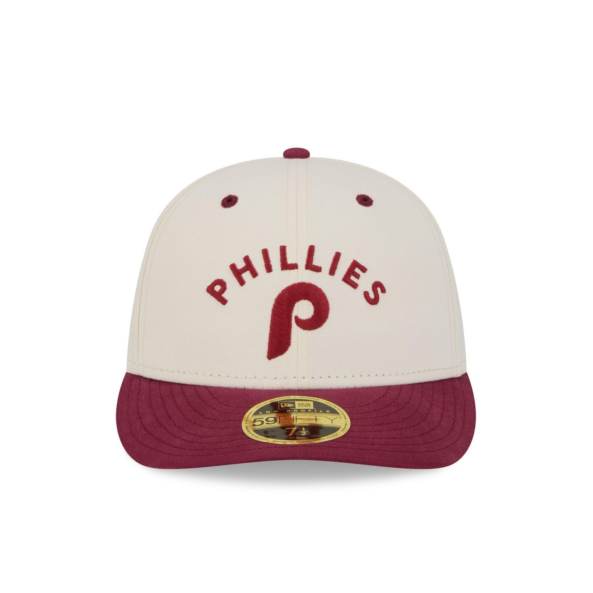 Philadelphia Phillies Vintage Stack Low Profile 59FIFTY Fitted Hat Male Product Image