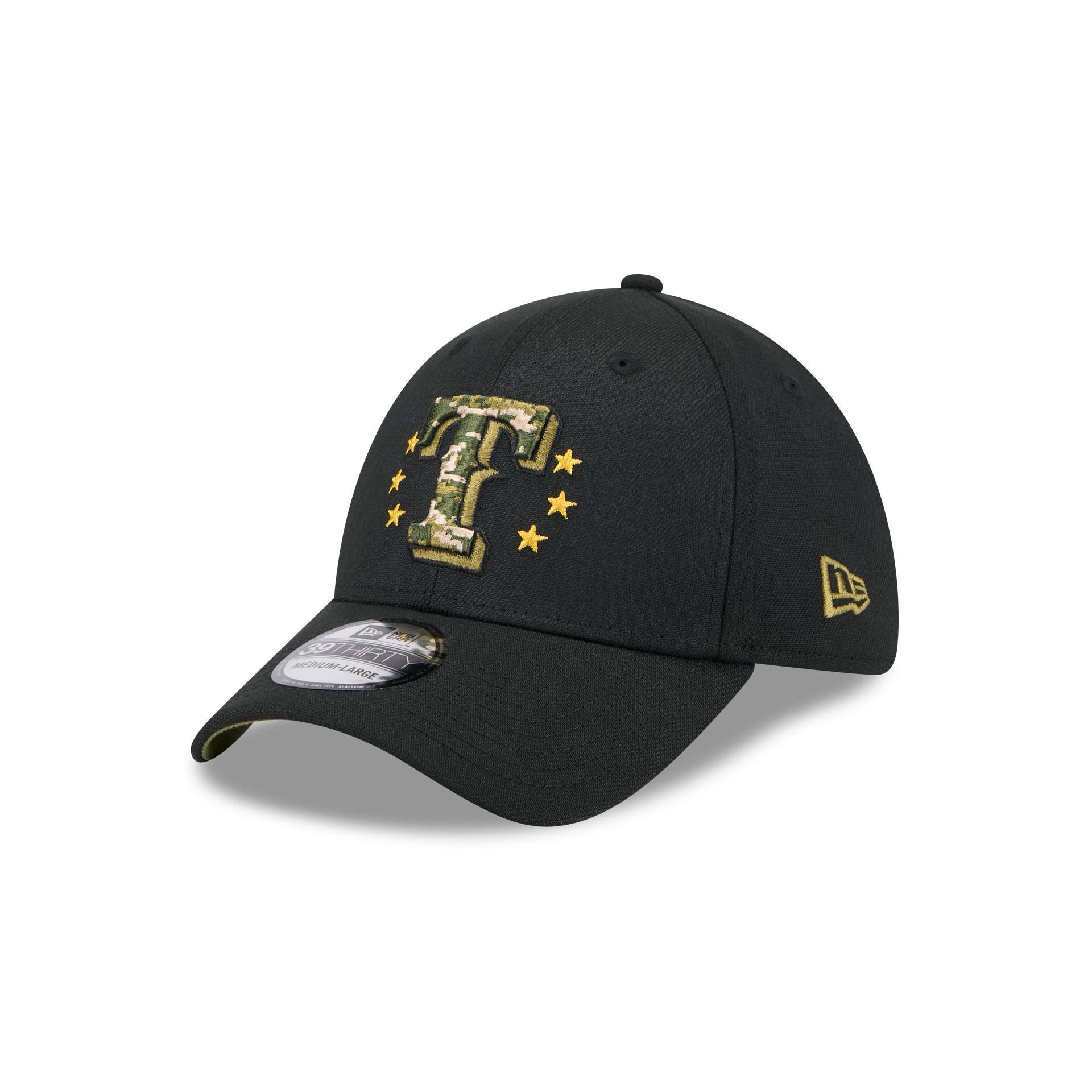 Texas Rangers Armed Forces Day 2024 39THIRTY Stretch Fit Hat Male Product Image