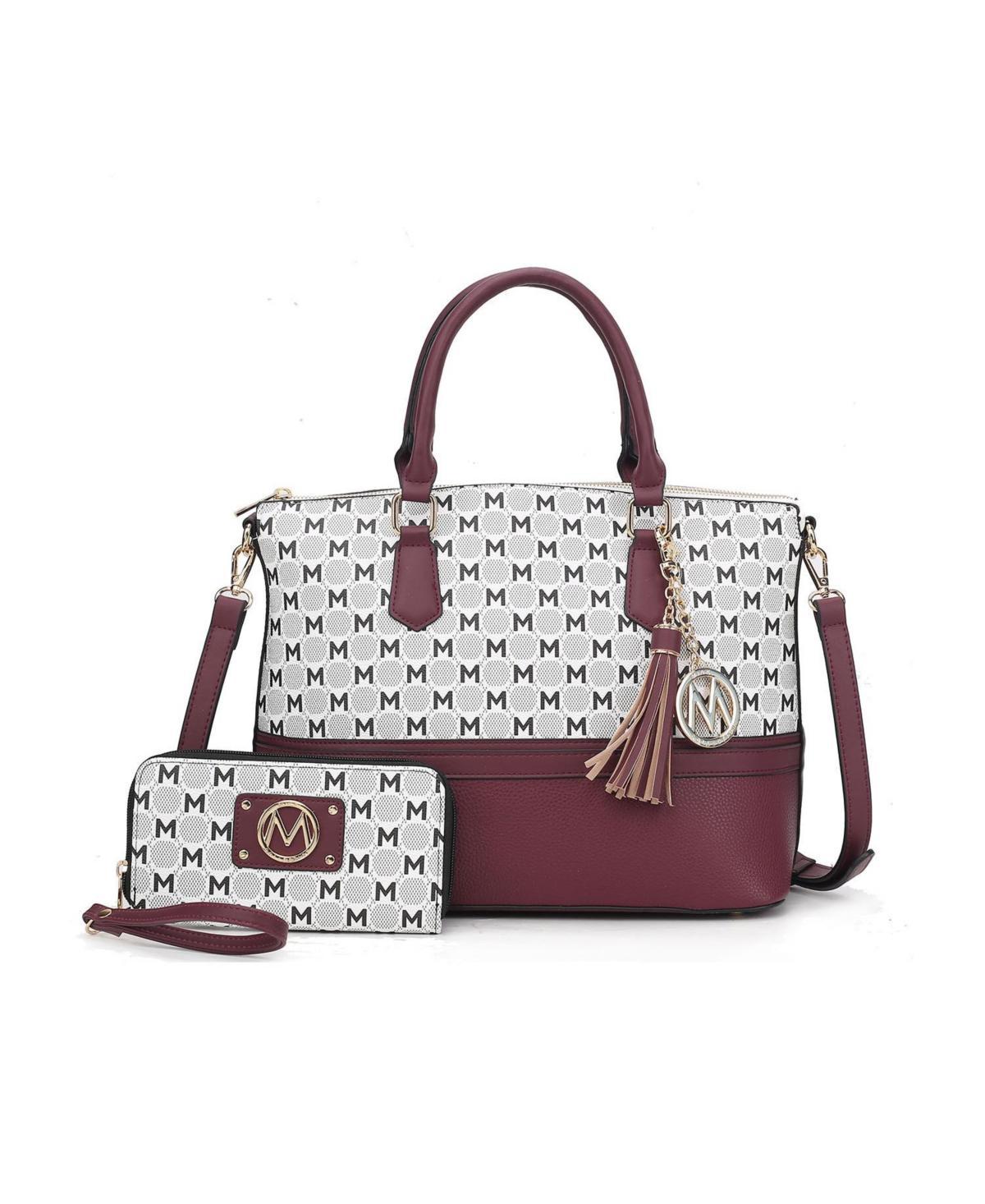 Mkf Collection Saylor M Print Women s Tote Bag with matching Wristlet Wallet by Mia K Product Image