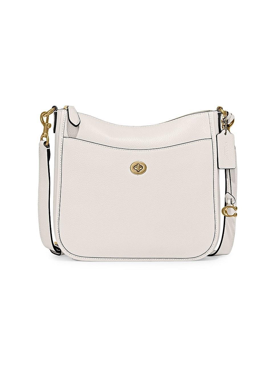 COACH Pebble Leather Chaise Crossbody Bag Product Image