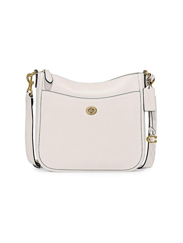 COACH Pebble Leather Chaise Crossbody Bag Product Image