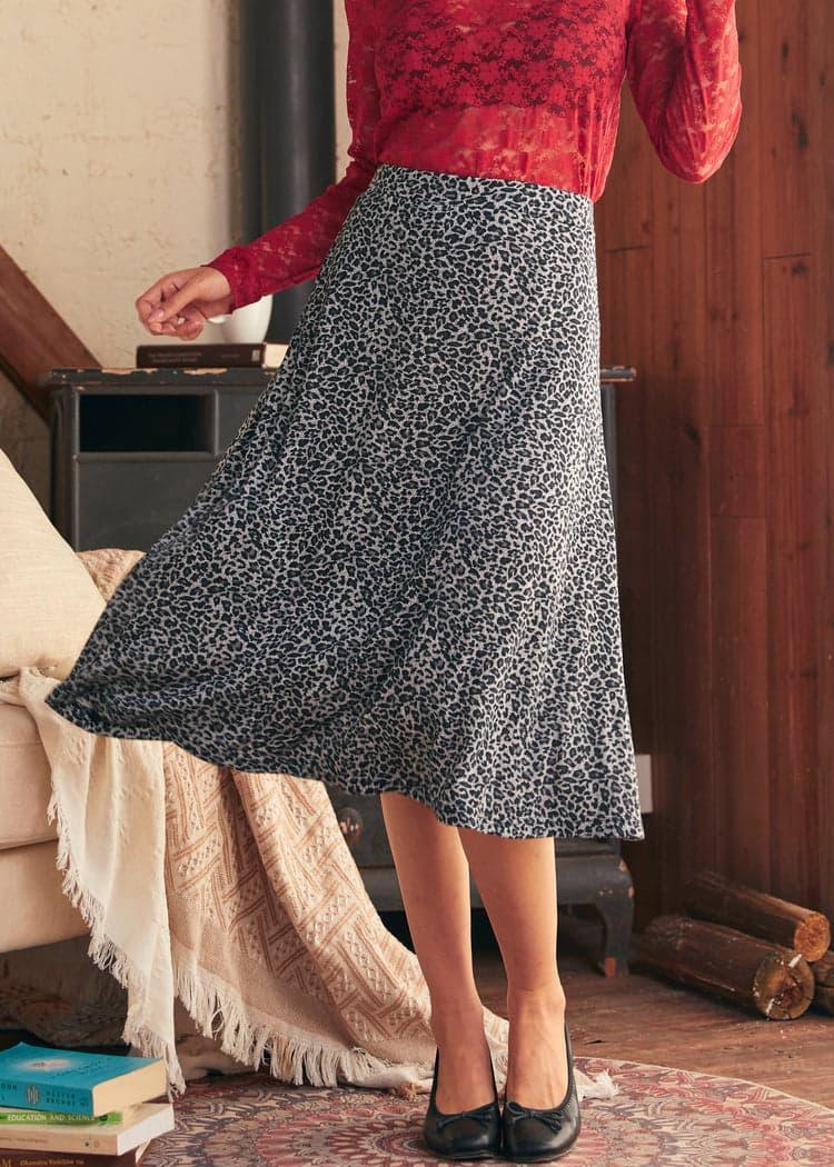 Excellence Attained Knit Midi Skirt Product Image