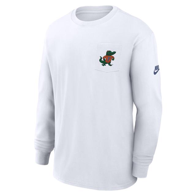 Florida Gators Legacy Max90 Pocket Nike Mens College Long-Sleeve T-Shirt Product Image