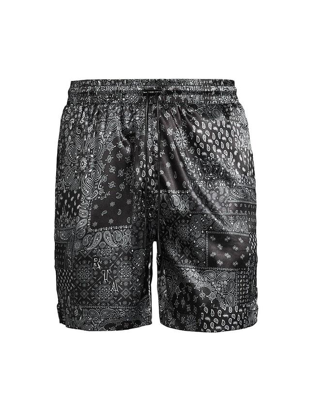 Mens Clyde Bandana Drawstring Shorts Product Image