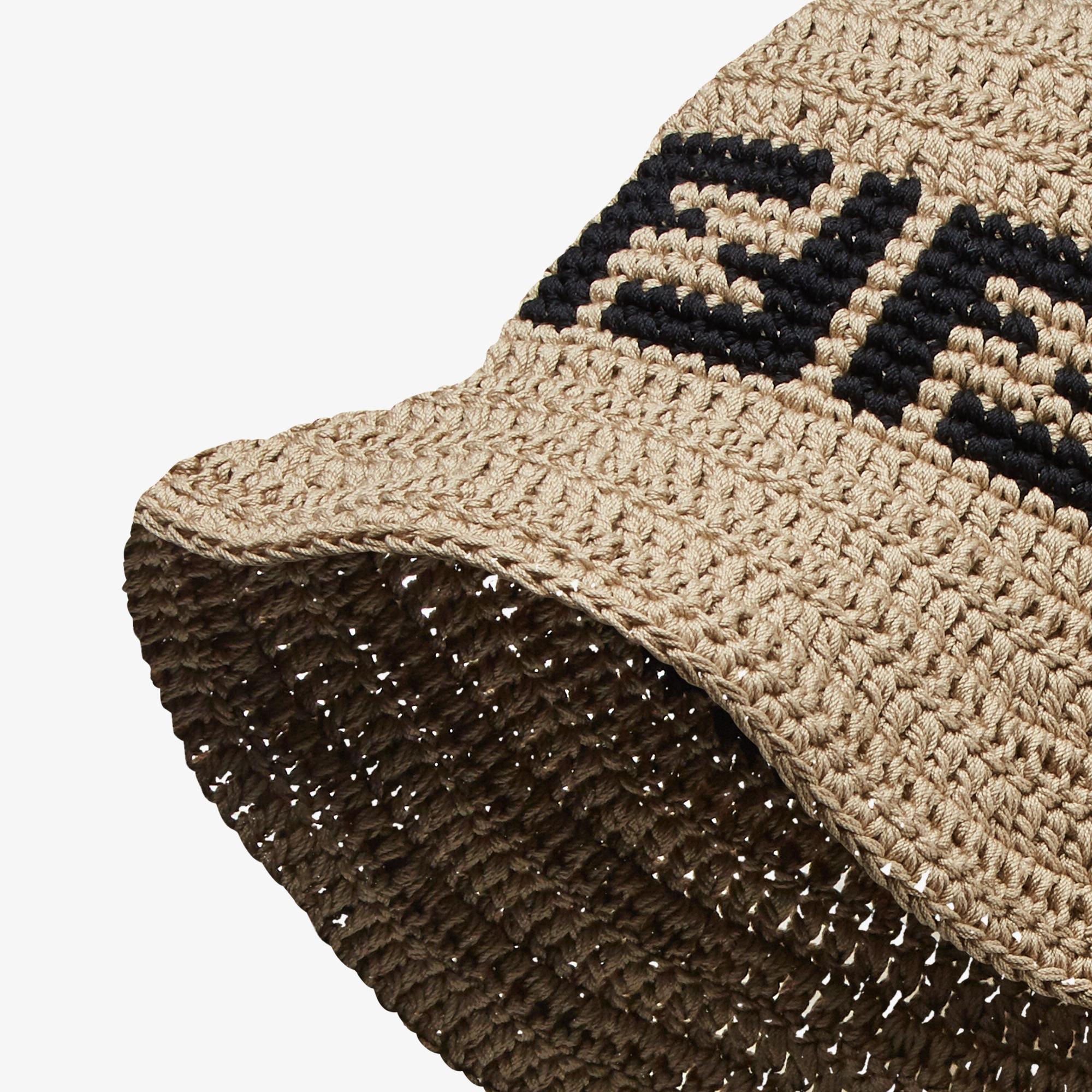 HatBeige cotton hat Product Image