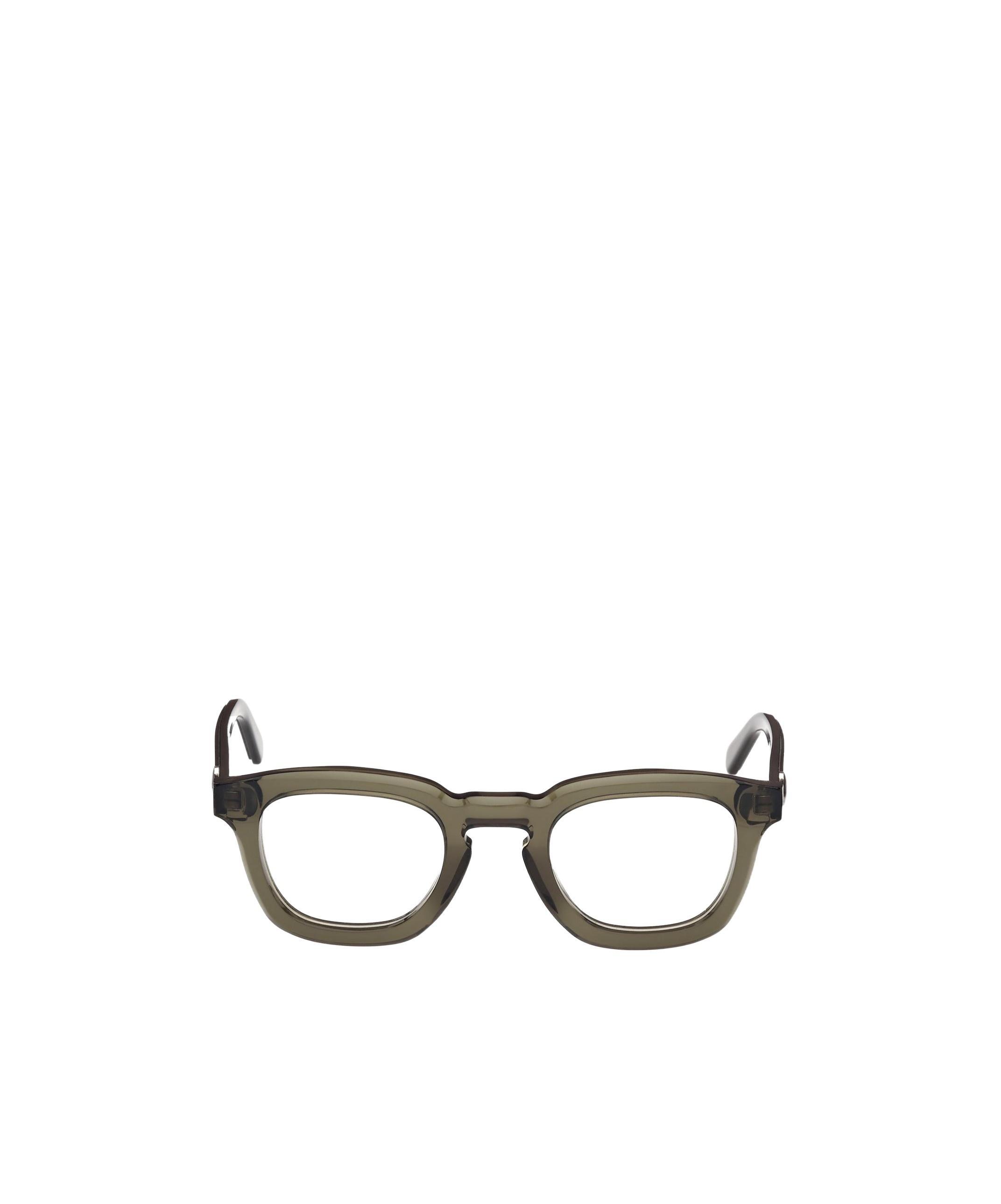 MONCLER ml 5195 Square-frame Glasses In Green Product Image