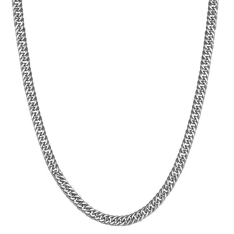 Mens Sterling Silver Mens Miami Cuban Curb Chain Stainless Product Image