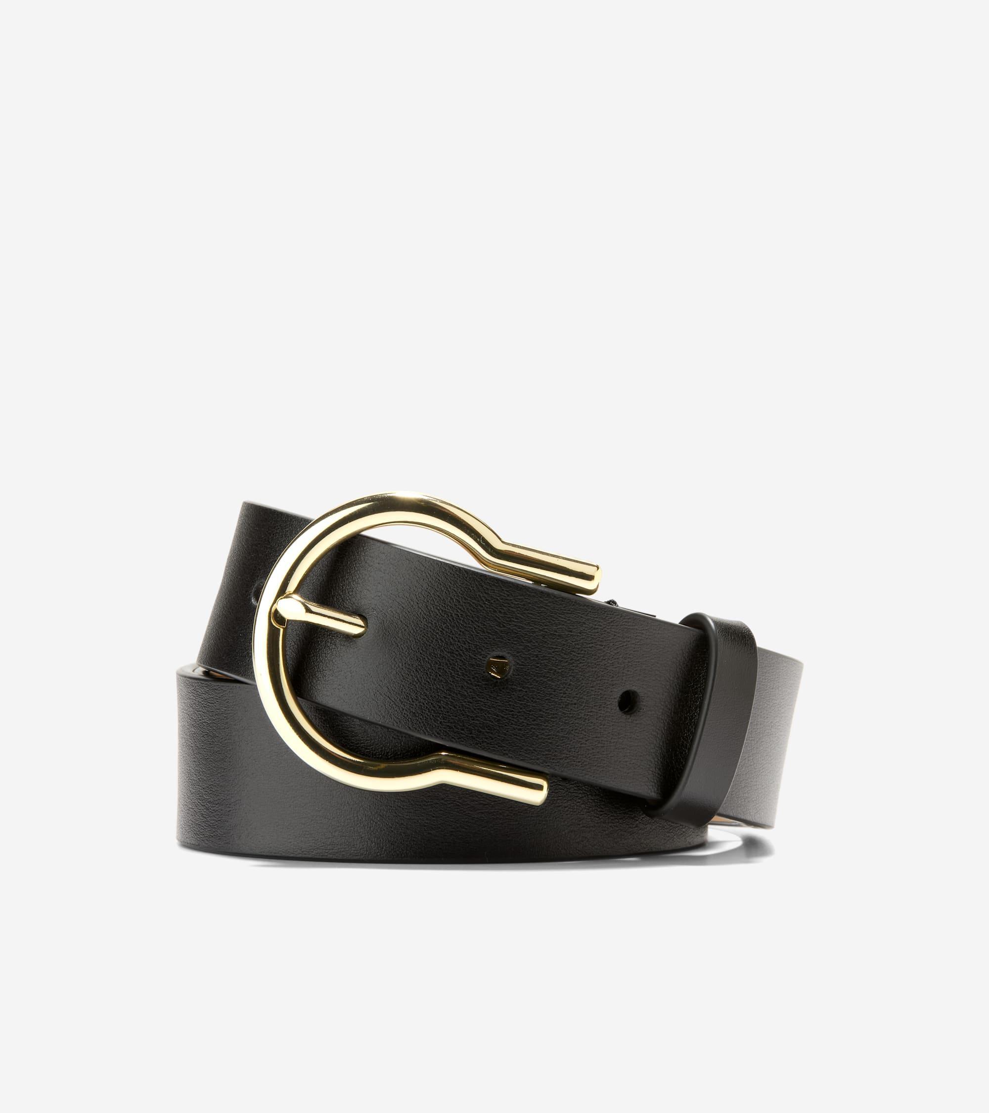 Cole Haan Womens Classic Hinged Buckle Belt Product Image