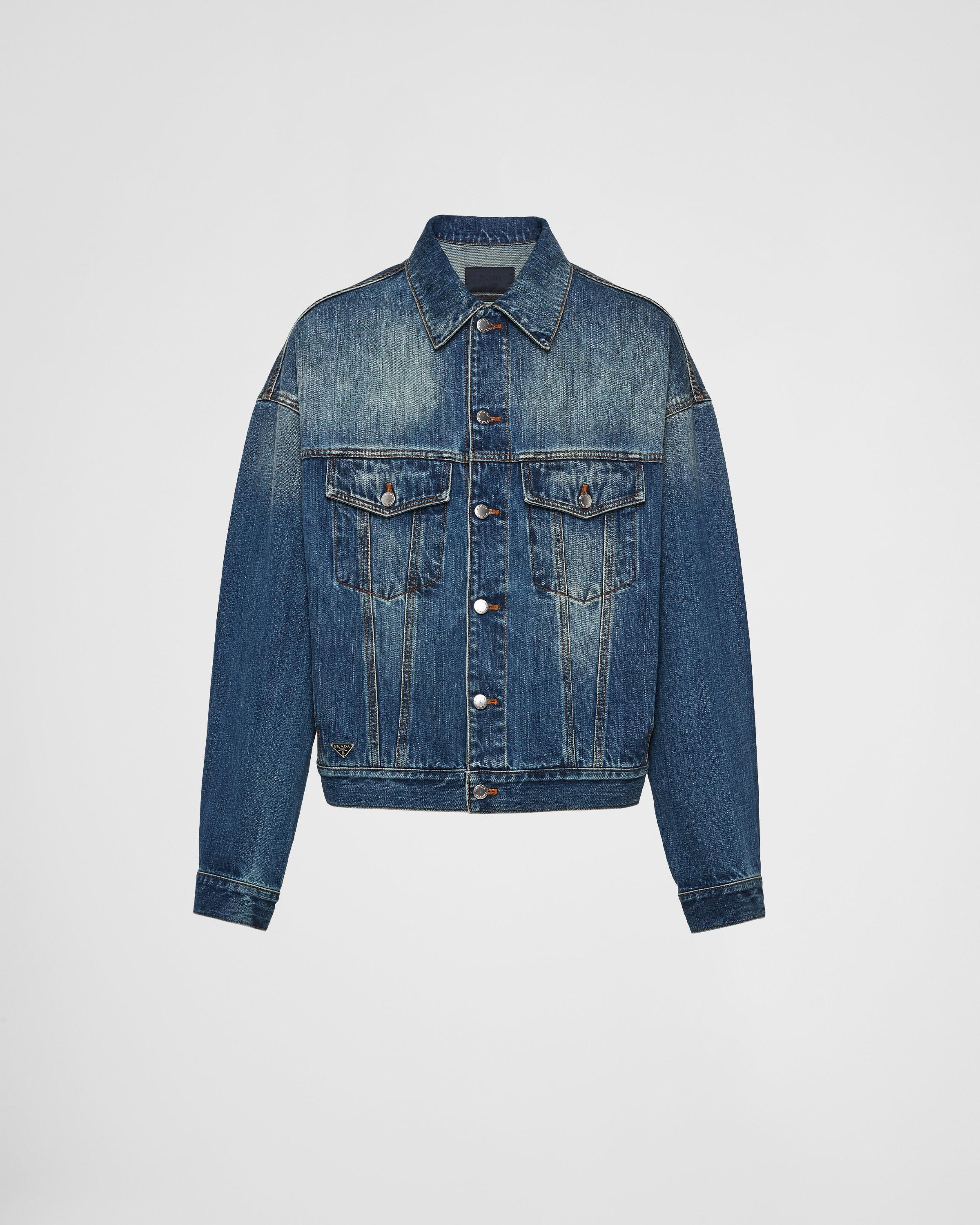 Denim trucker jacket product image