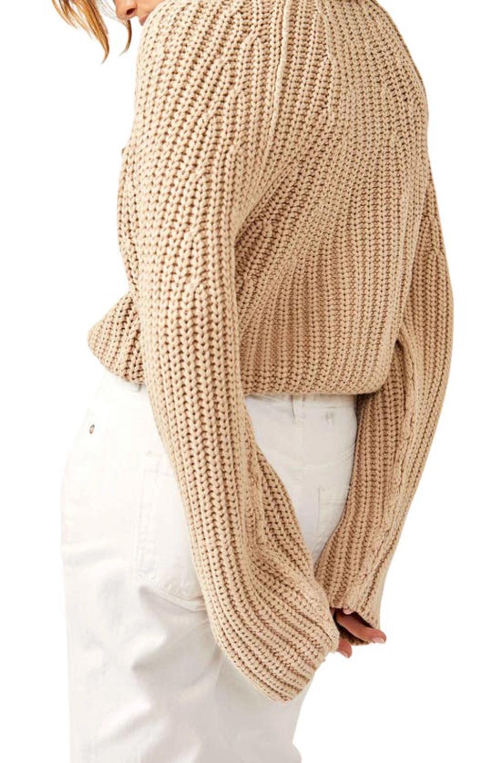 Sweet Nothing Cotton Cardigan In Sandcastle Product Image