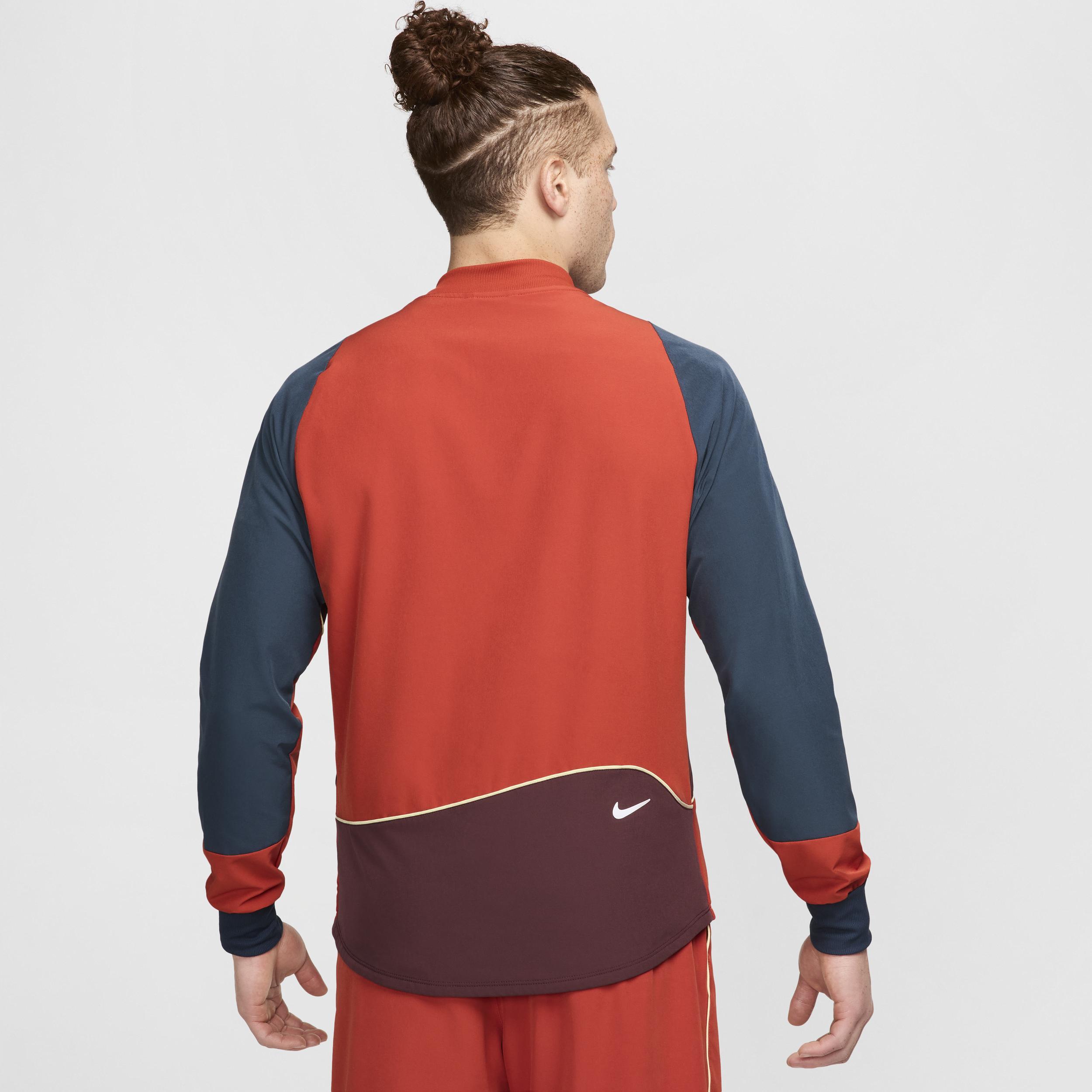 NIKE Court Men's Advantage Dri-fit Tennis Jacket In Red Product Image