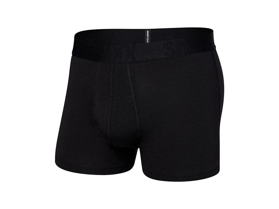 SAXX UNDERWEAR Droptemp Cooling Cotton Trunks Fly (Black) Men's Underwear Product Image