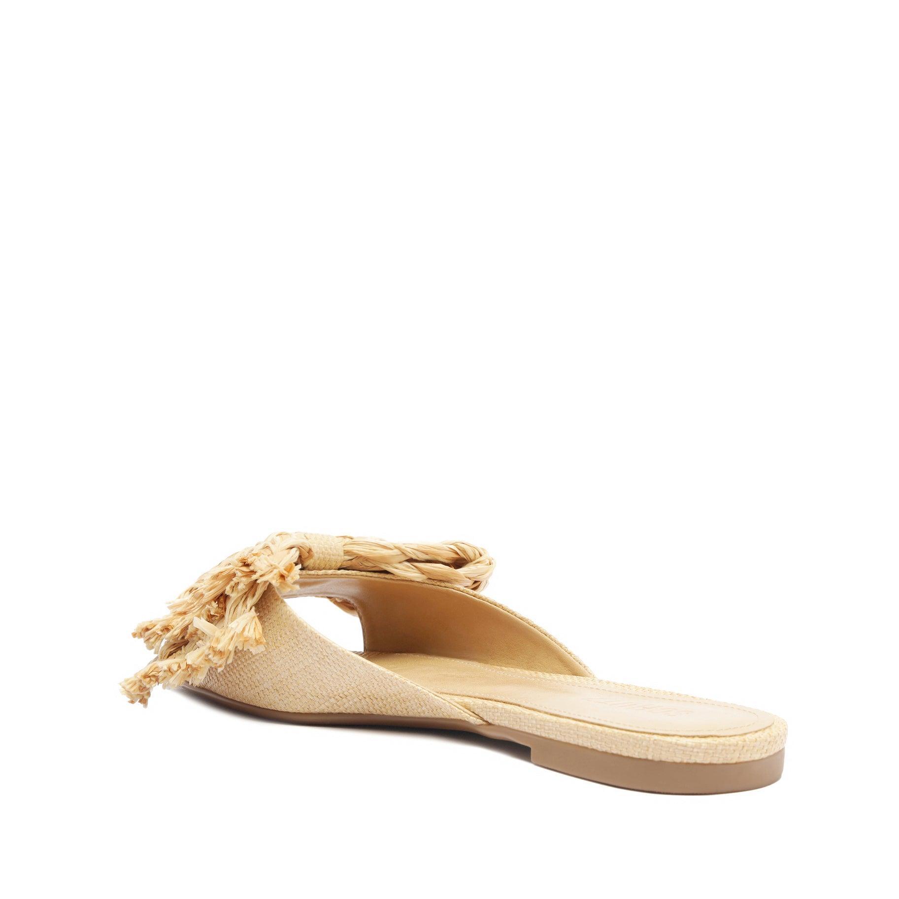 Lienne Straw Flat Sandal Female Product Image