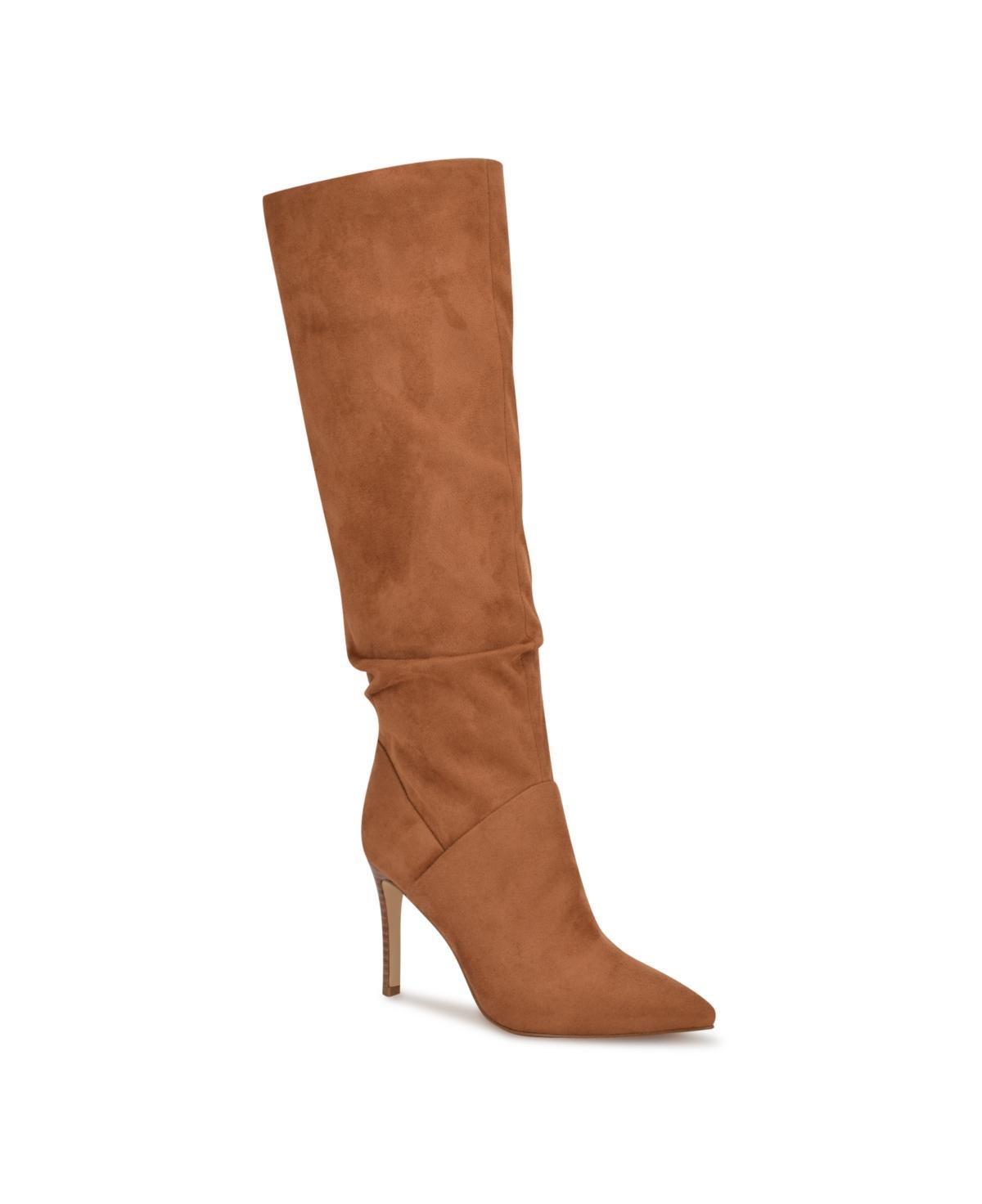 Nine West Perino Womens Stiletto Heel Knee-High Dress Boots Product Image