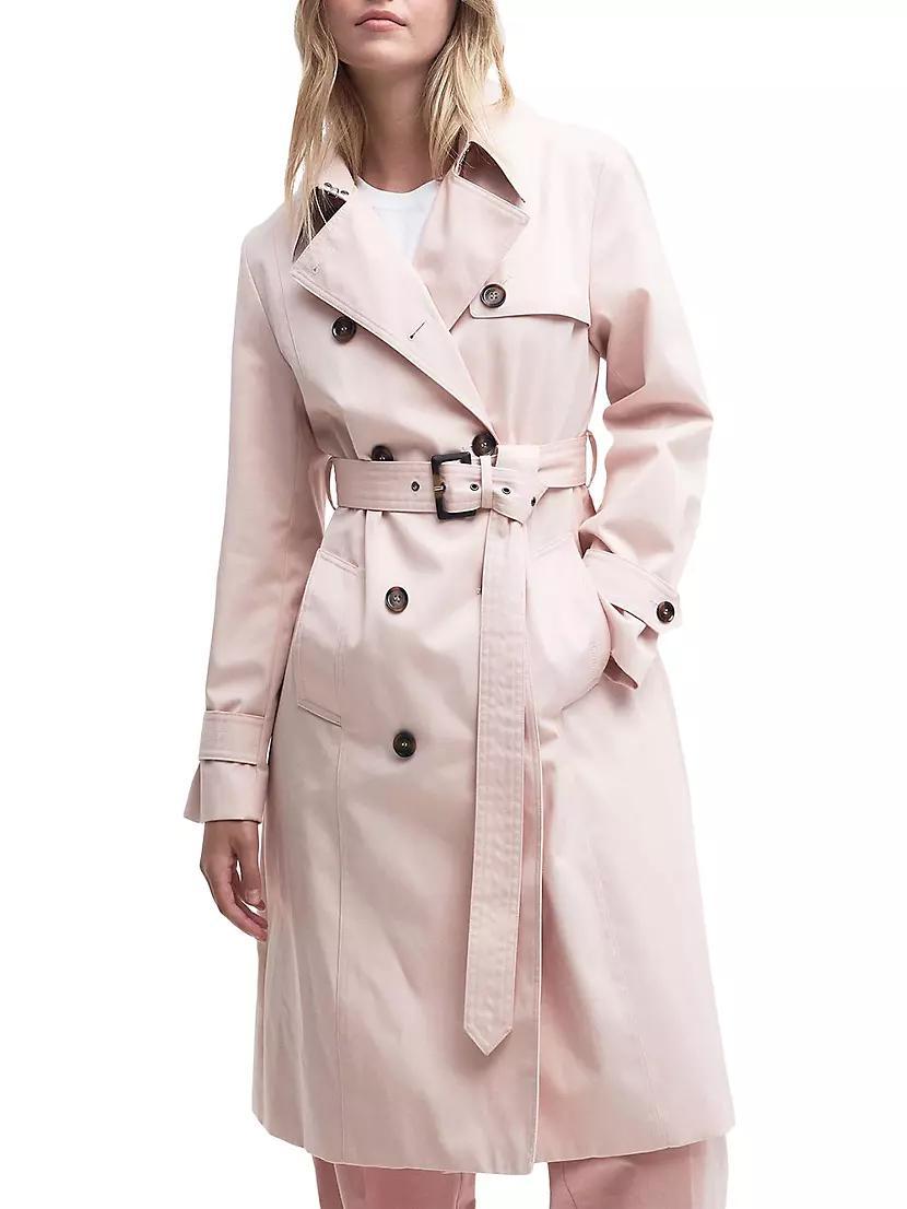 Greta Double-Breasted Trench Coat Product Image