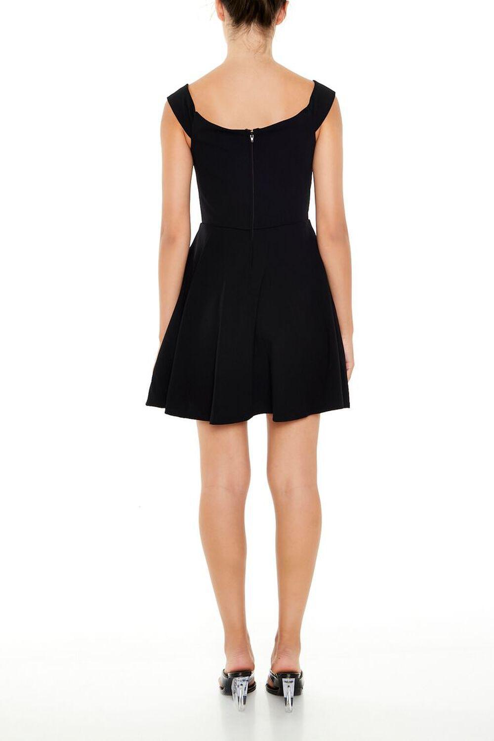 Square-Neck A-Line Mini Dress | Forever 21 Product Image