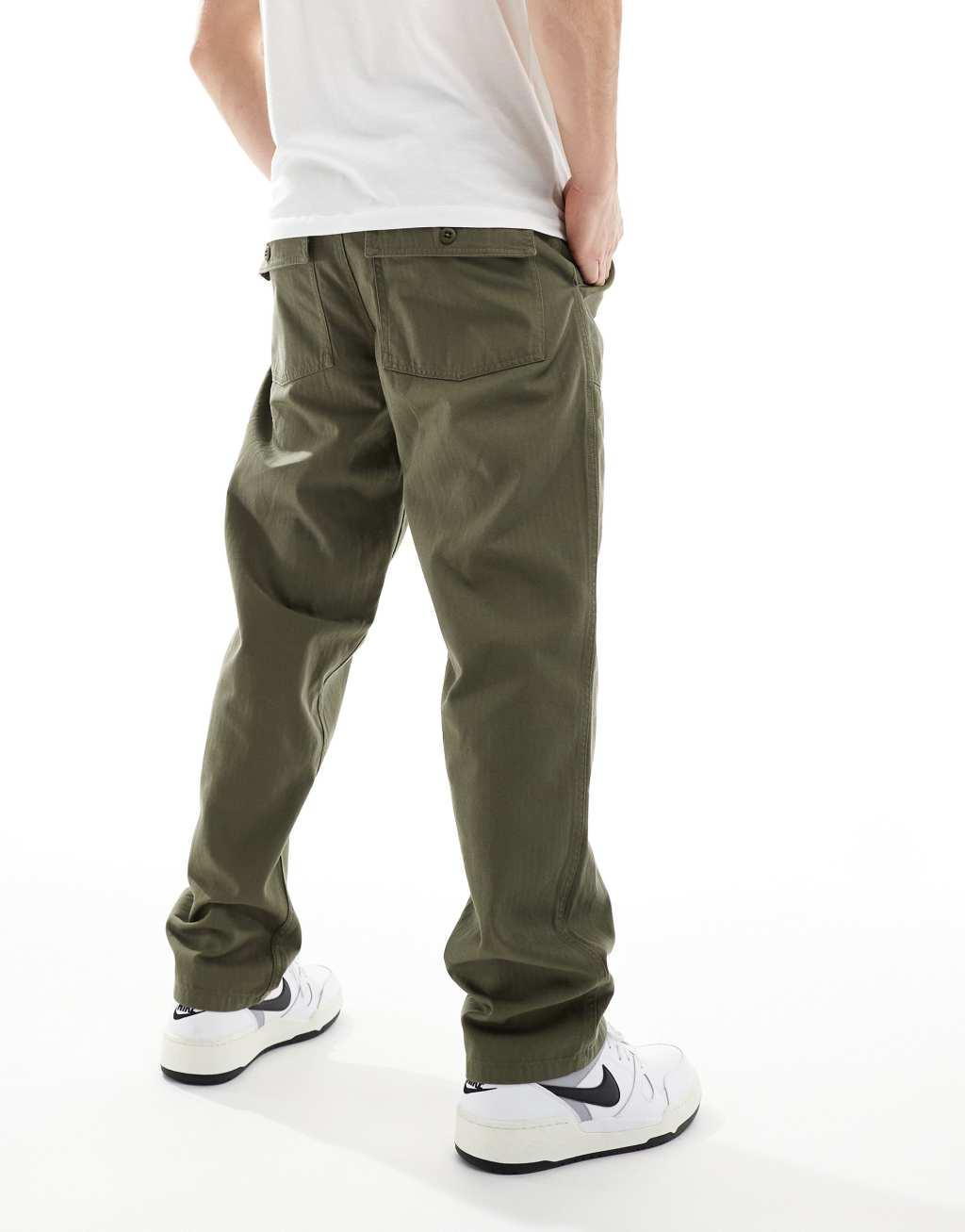 Nike Life pants in khaki Product Image