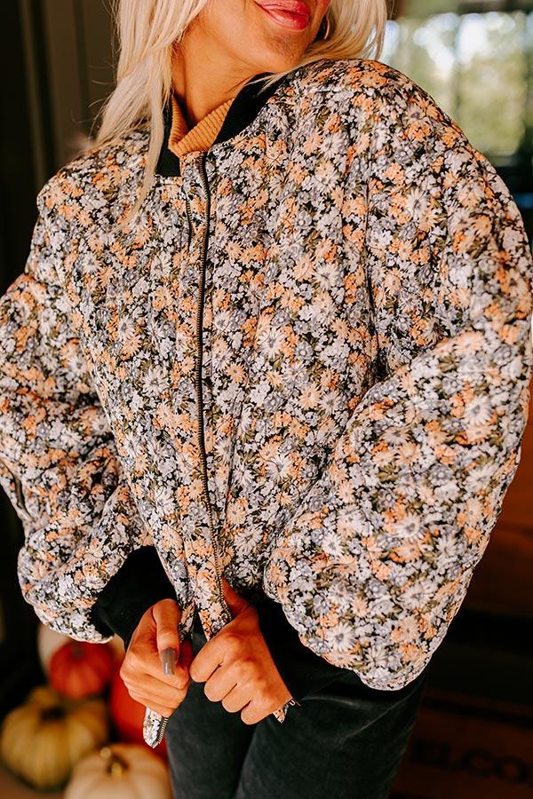 Wildflower Dreams Bomber Jacket Product Image