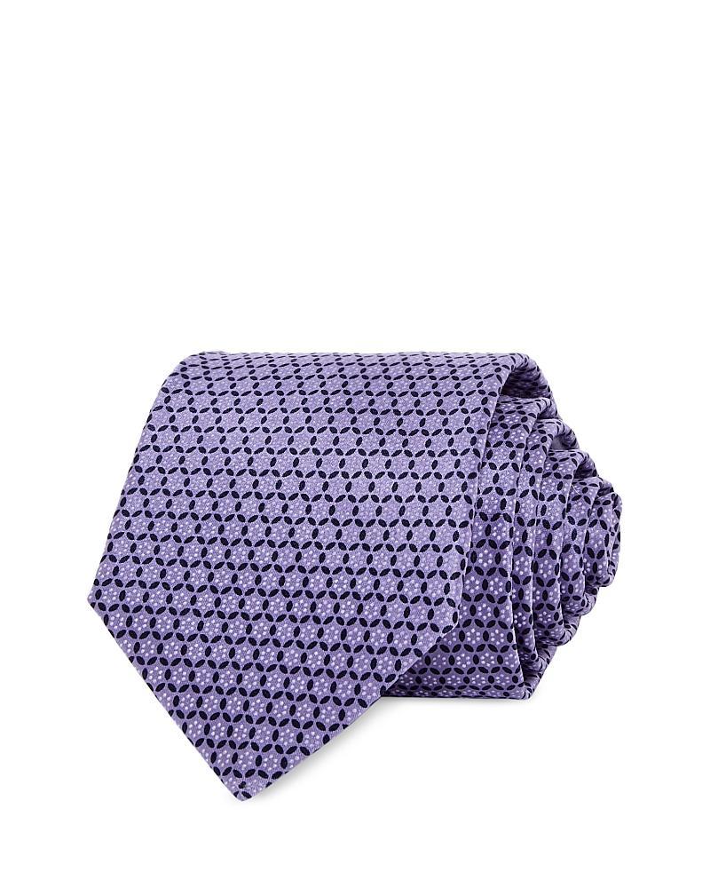 The Mens Store at Bloomingdales Silk Classic Floral Grid Tie - Exclusive Product Image