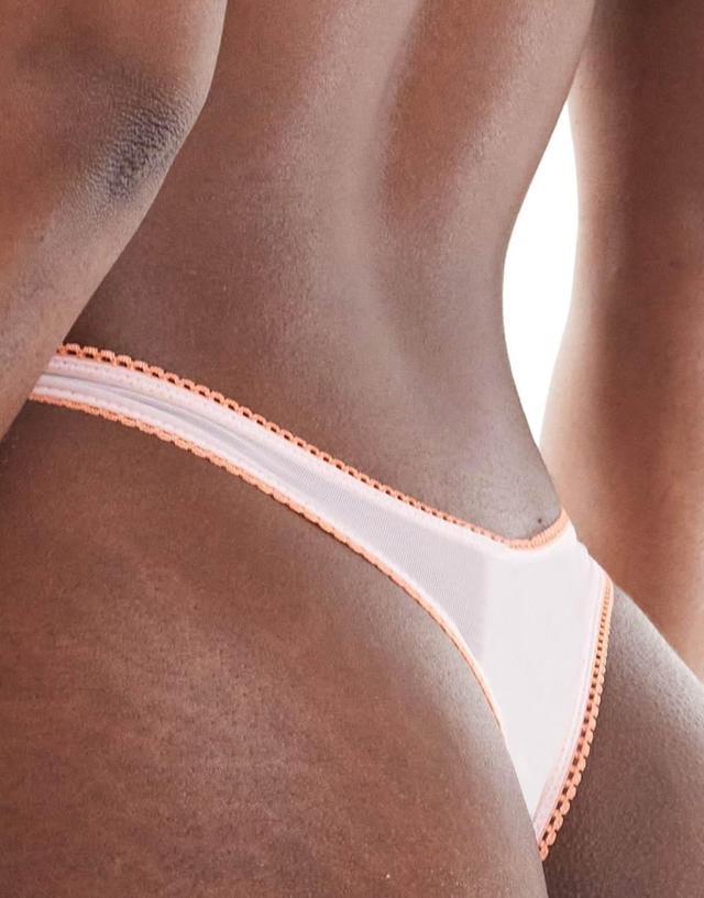 Cotton On 2 pack mesh thong with butterfly detail Product Image