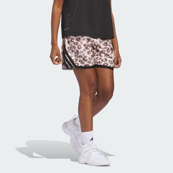 adidas Crazy Lite Cheetah Allover Print Shorts Product Image