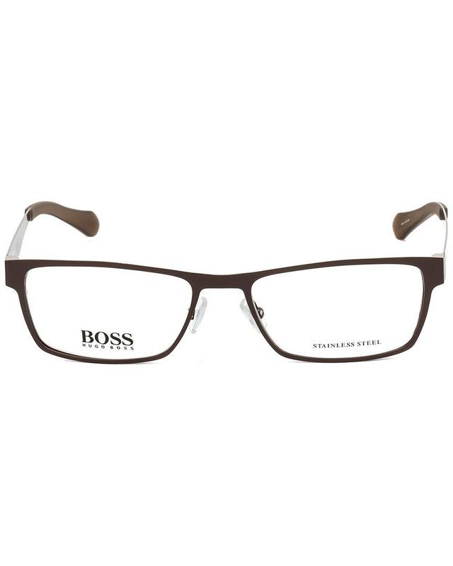 Men's Boss 0873 54mm Optical Frames In Brown Product Image