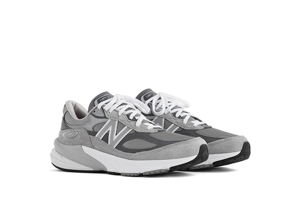 New Balance Classics Made in USA 990v6 (Grey/Grey) Women's Shoes Product Image