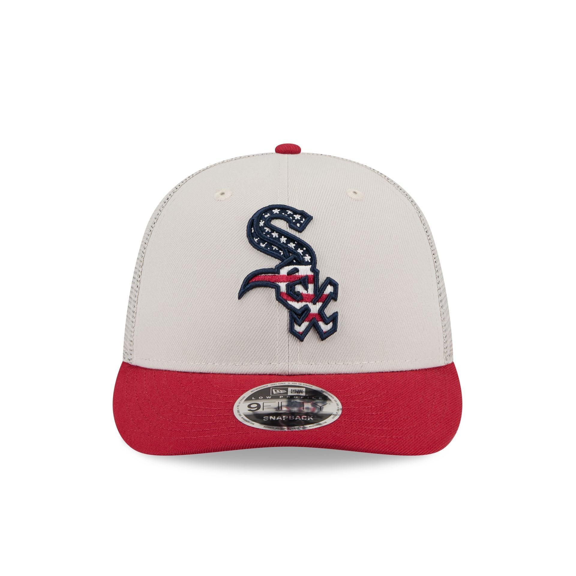 Chicago White Sox Independence Day 2024 Low Profile 9FIFTY Trucker Hat Male Product Image