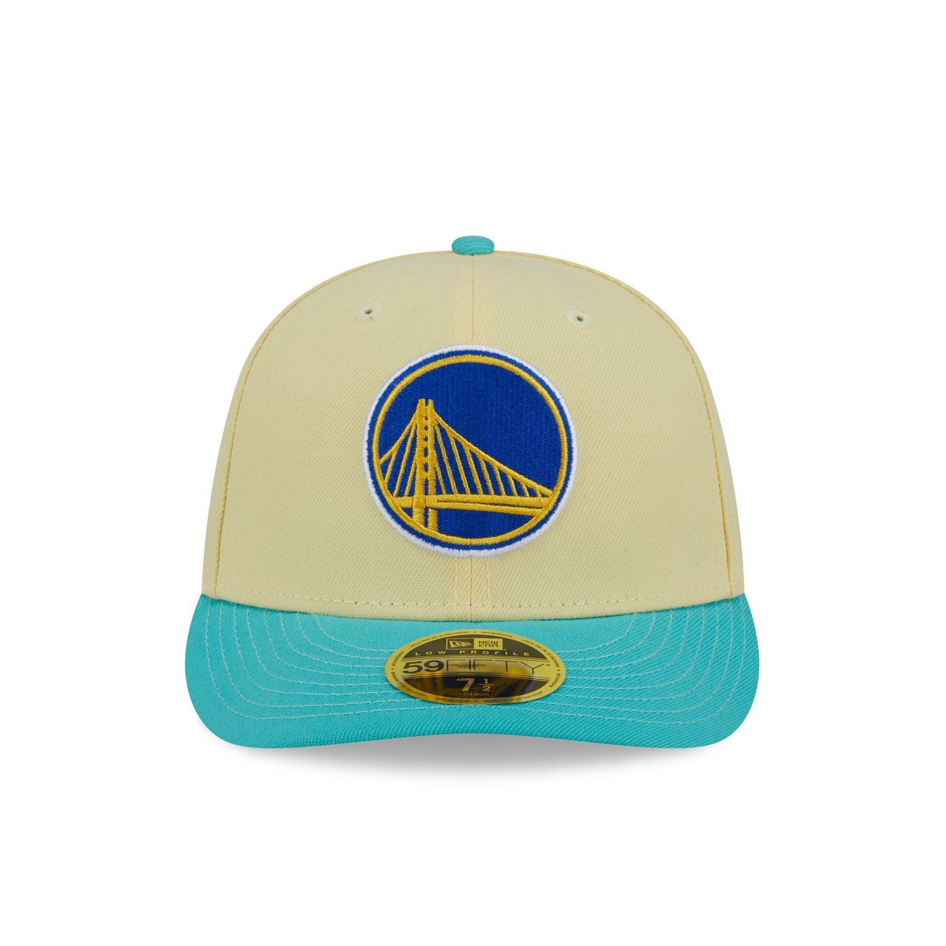 Golden State Warriors Soft Yellow Low Profile 59FIFTY Fitted Hat Male Product Image