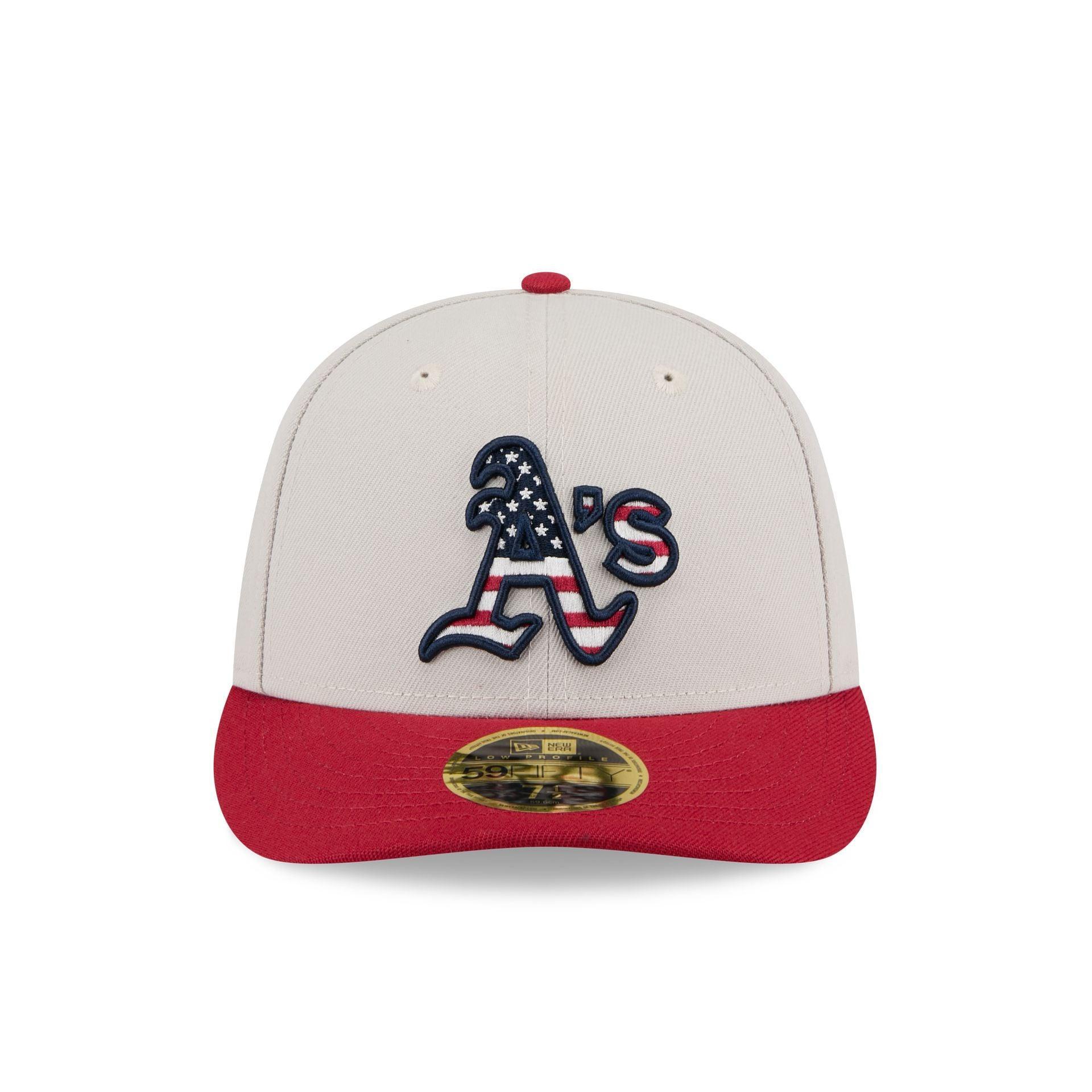 Oakland Athletics Independence Day 2024 Low Profile 59FIFTY Fitted Hat Male Product Image