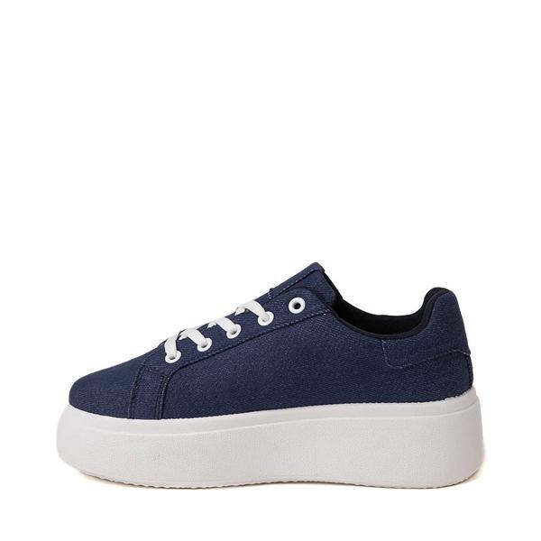 Womens Dirty Laundry Record Denim Sneaker - Blue Product Image