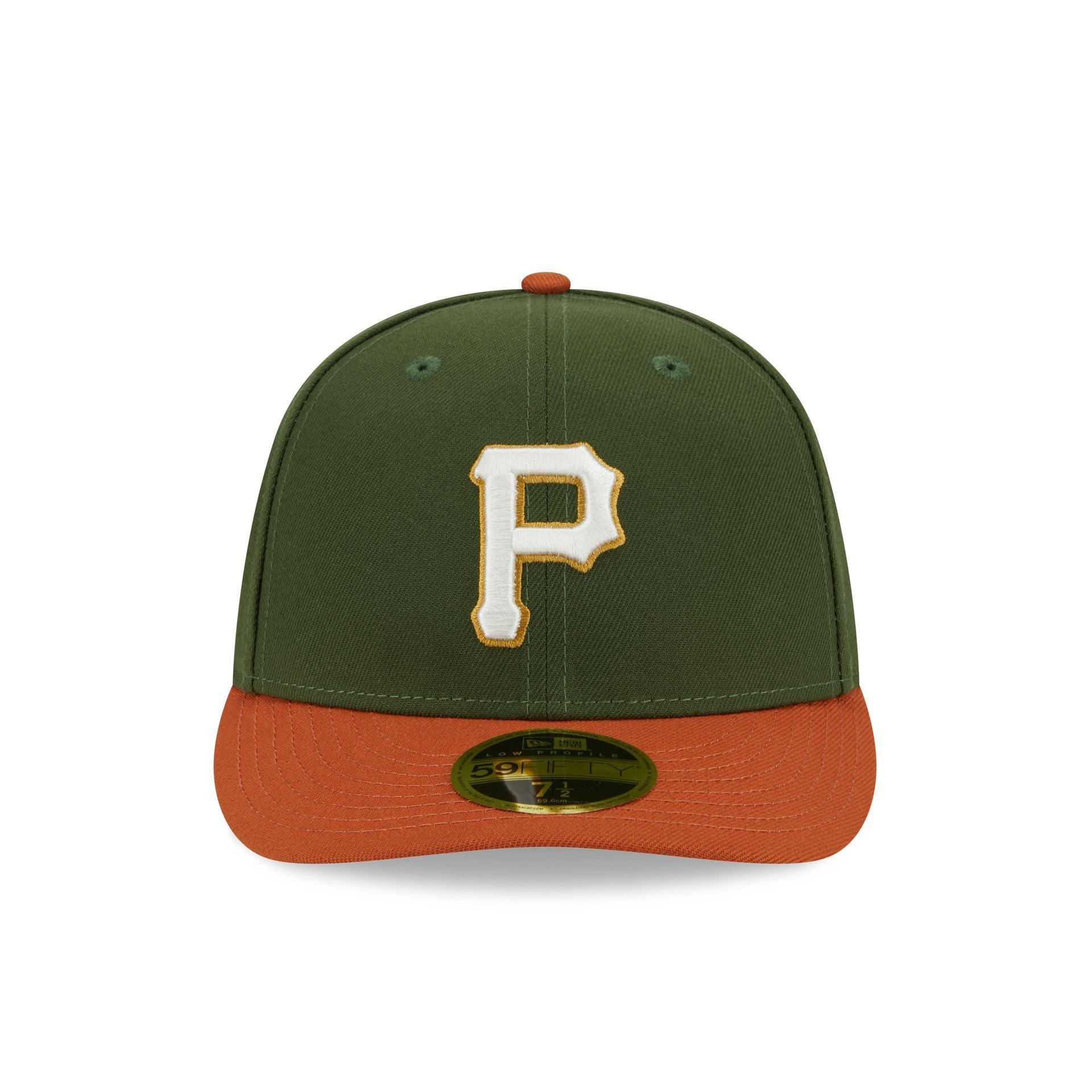 Pittsburgh Pirates Scarlet Low Profile 59FIFTY Fitted Hat Male Product Image