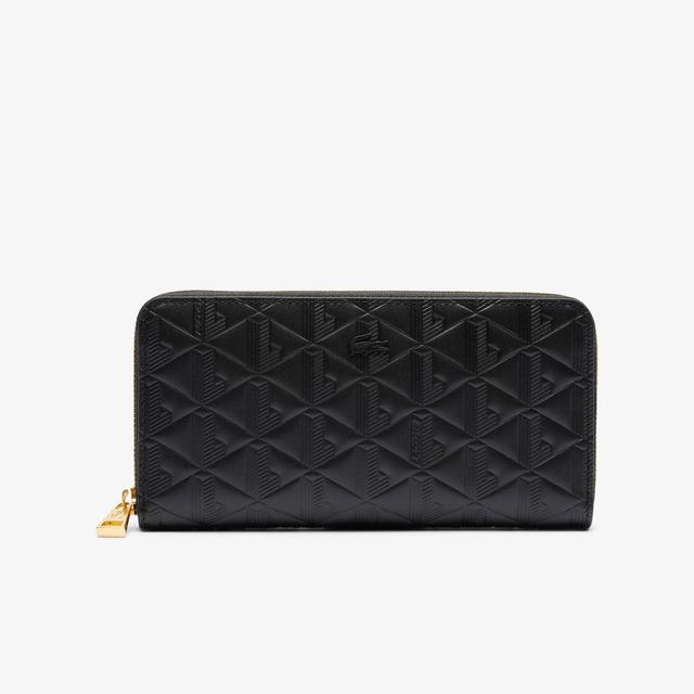 Women's Maheki Zipped Embossed Leather Billfold Product Image