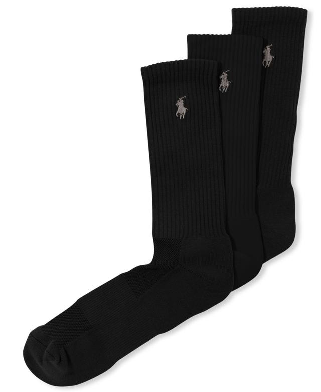 Polo Ralph Lauren Mens 3-Pk. Technical Crew Socks Product Image