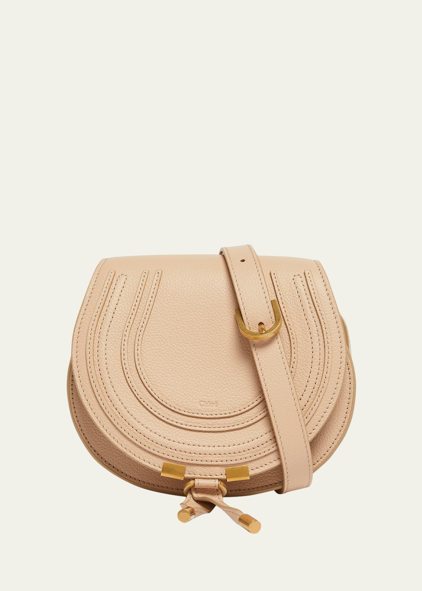 Chlo Small Marcie Leather Crossbody Bag Product Image