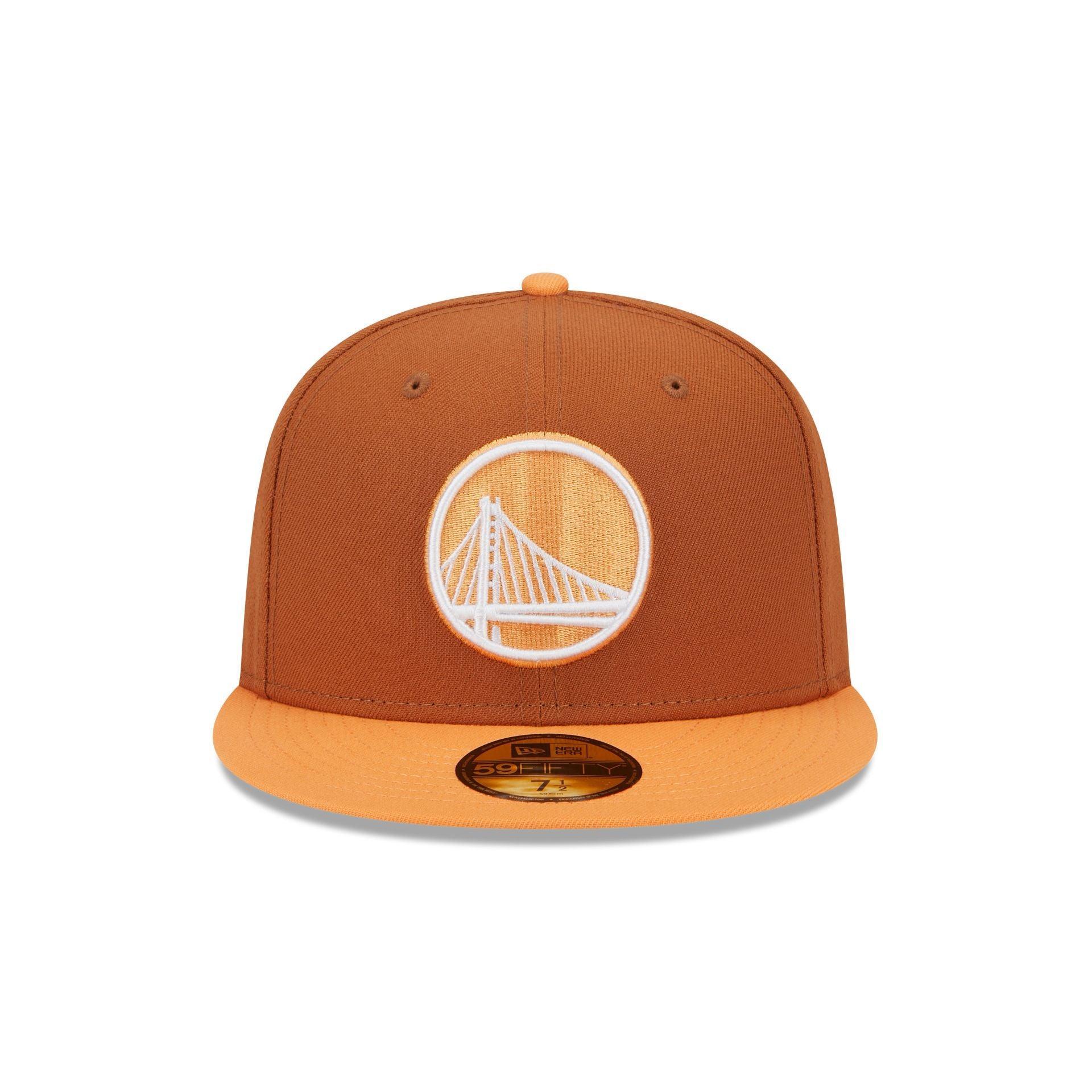 Golden State Warriors Color Pack Earthy Brown 59FIFTY Fitted Hat Male Product Image