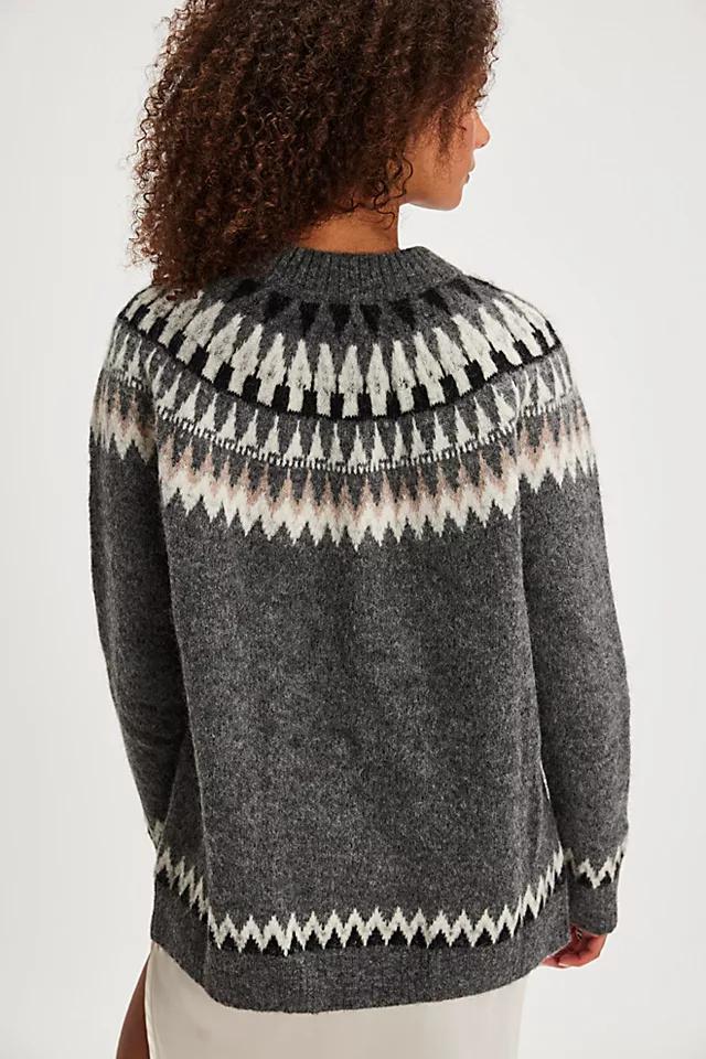 Pendleton Oversized Fair Isle Pullover Sweater Product Image