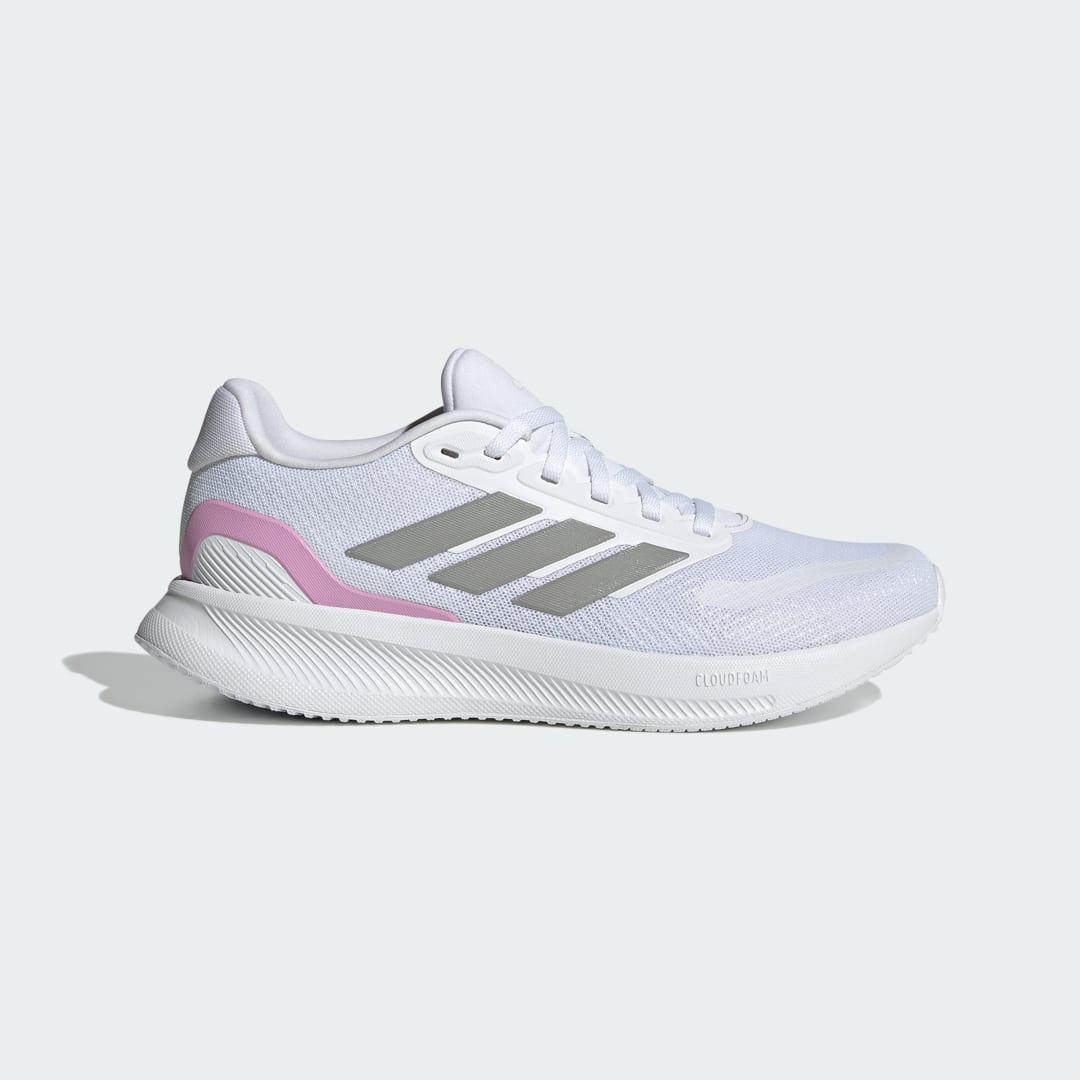 adidas Runfalcon 5 Wide Running Shoes Cloud White 5.5 Womens product image