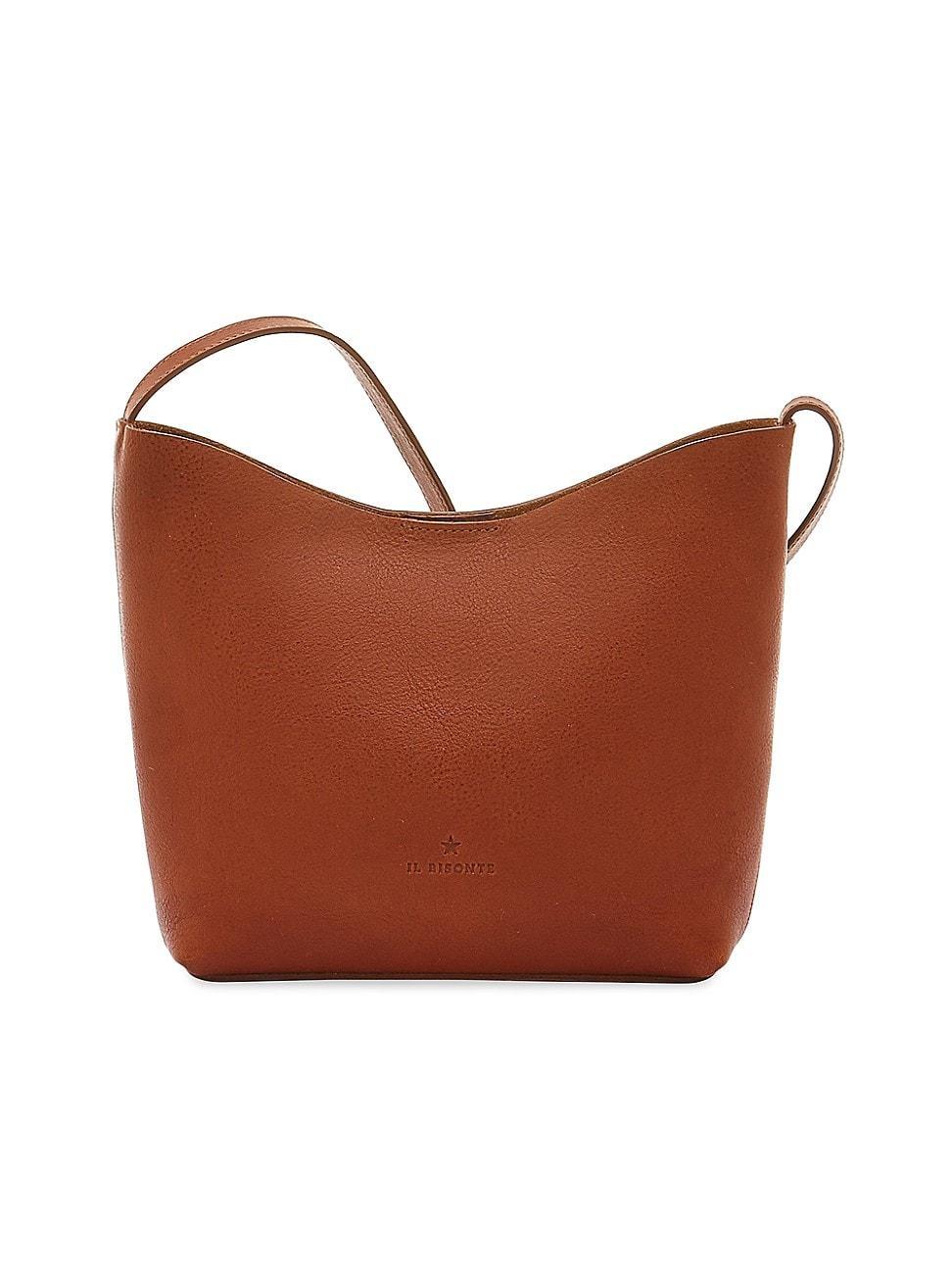 Womens Le Laudi Leather Crossbody Bag Product Image