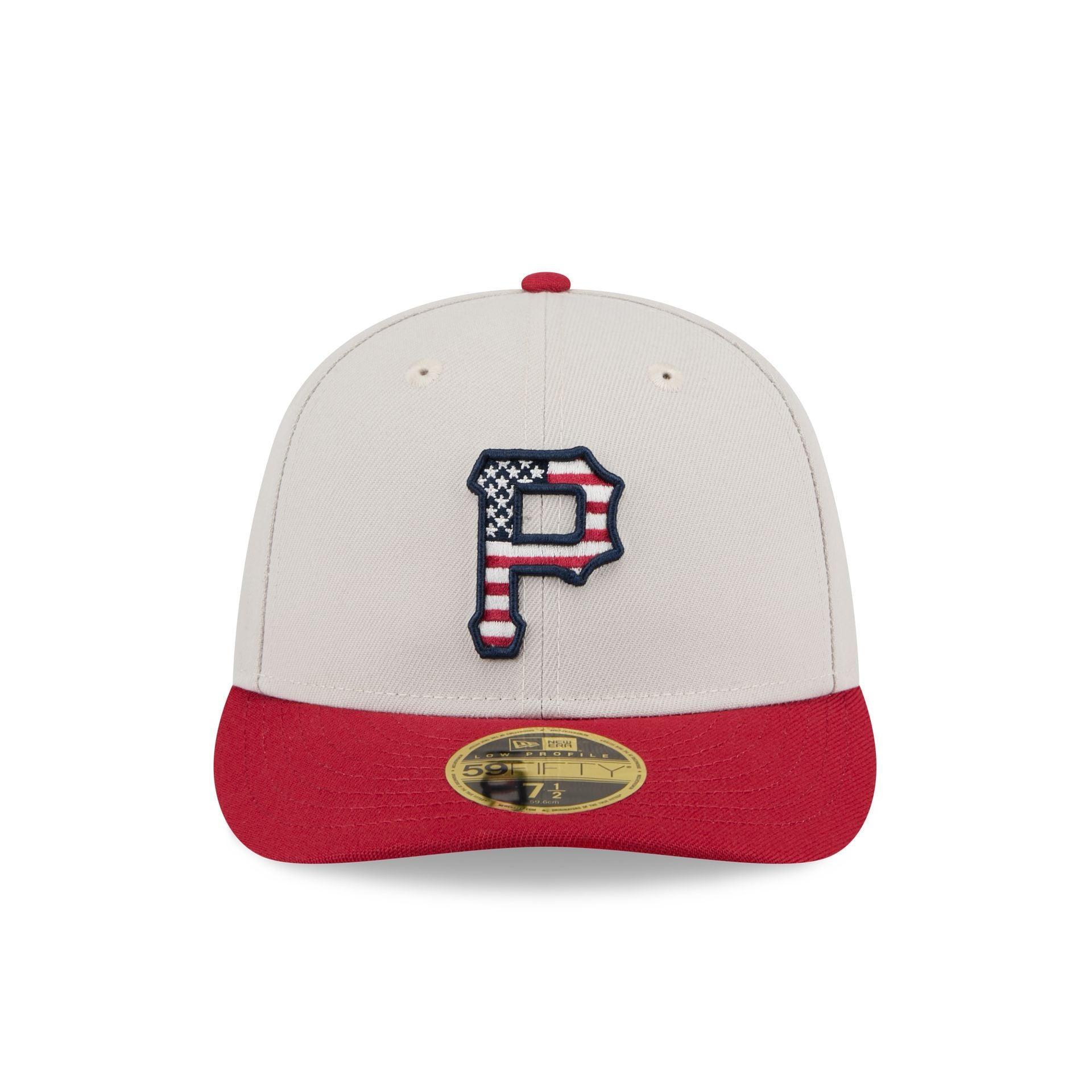 Pittsburgh Pirates Independence Day 2024 Low Profile 59FIFTY Fitted Hat Male Product Image