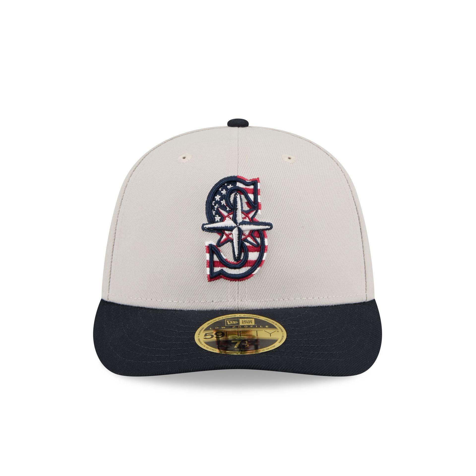 Seattle Mariners Independence Day 2024 Low Profile 59FIFTY Fitted Hat Male Product Image