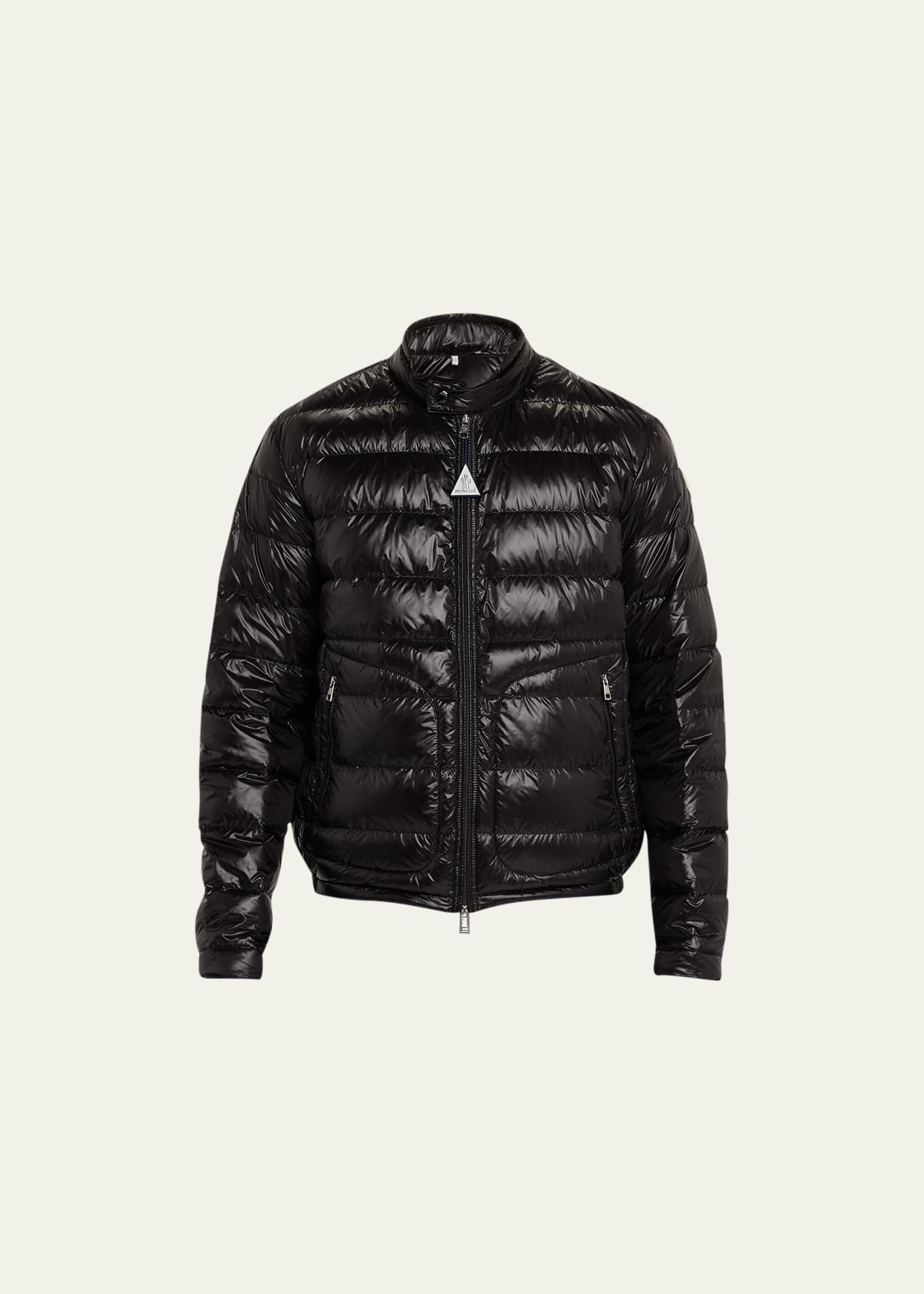 Mens Acorus Puffer Moto Jacket Product Image